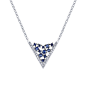 14k White Gold Lusso Color Fashion 