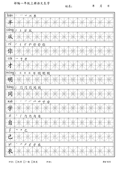 蓝旭晨采集到字贴