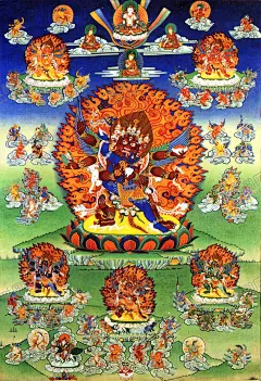 文物百尊唐卡 【酷图网】唐卡,佛像,宗教艺术,宗教文化,藏教,名族文化,佛陀,神仙图像,文物百尊,护法