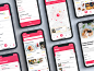 UI Kits : Foody UI Kit is a full featured mobile UI Kit for getting started with restaurant, food and recipe applications brought to you. The UI Kit includes 21 screens for iOS providing many useful widget-style components for your inspiration.