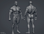 Anatomy Study, Mohsen Rezaei : done as anatomy study, used young Arnold Schwarzenegger body as ref

https://www.instagram.com/mohsenr3d/