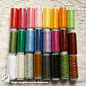 ┖Popo House┑手工DIY必备 24色优质涤纶缝纫机线手缝线布线针线-淘宝网