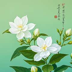 hhyahcy采集到茉莉花