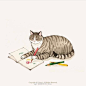 想成为一只猫
水彩手绘
by:illustrator_grace_j ​​​​