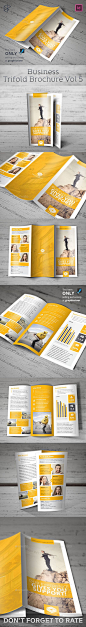 Business Trifold Brochure Template #design Download: http://graphicriver.net/item/business-trifold-brochure-vol-5/12646466?ref=ksioks