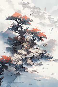 鬼蝶88采集到古风背景