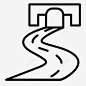 地下通道高速公路通道图标 UI图标 设计图片 免费下载 页面网页 平面电商 创意素材