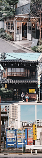 想在日本街道漫步 邂逅一家小店 ​