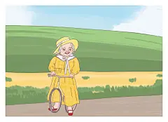 奶奶的单车春游