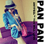【PANPAN】XF-078 秋装新款 蓝色青果领耸肩豹点内衬修身小西装