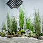 仿真刚草INS居家植物简约草摆设开店美甲店美容院绿植现代盆景草-淘宝网