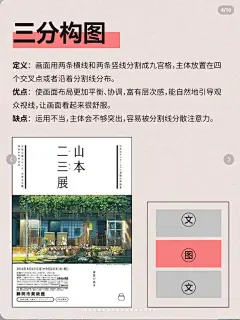 海报设计必知的 14 种构图｜跟小白说再见 - 小红书