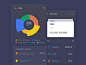 UI of Bill, consumer card interface