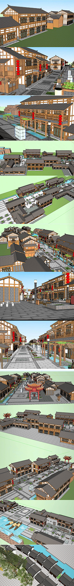木易小牛采集到古街道