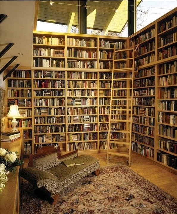图书馆设计！只属于你一个人的家用书屋！