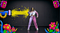 2D animation  DANCE   graphic motion music video pop sneakers surreal video