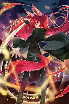 灼眼的夏娜 同人图 插画 壁纸 | 夏娜兽改 | 半次元-第一中文COS绘画小说社区