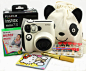 玩意 - 包邮 富士拍立得 mini7s 熊猫限量款 黑白色套装 立拍得 迷你相机 #采集大赛# #创意#