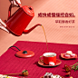 日本bruno复古手冲壶烧水壶电热水壶电水壶自动家用热水壶不锈钢-tmall.com天猫