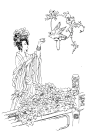 中国民间神话人物百幅白描图_花神_罗汉_梨园 :  观音一 观音二 玉女一 玉女二 梨园仙子一 梨园仙子二 梨园仙子三我们尊重原创者版权，除非我们确实无法确认作者以外，我们都会注…