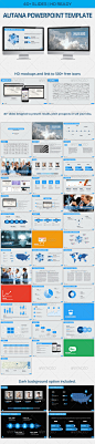 Autana Powerpoint Template - Business Powerpoint Templates