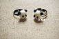 【言西西】ZAKKA 复古 可爱小熊猫戒指