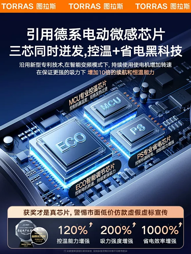 车载吸尘器大吸力汽车无线超强吸力充电手持...