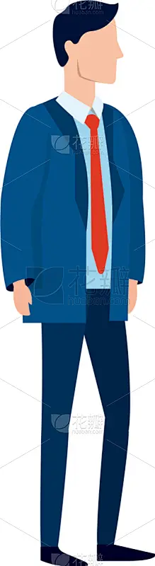 男商人,头像,卡通,商务,专业人员,经理,现代,城市