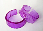 Bracelets in iceshaped plexiglass di MarcoArteDesign su Etsy, €13,00