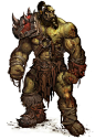 The Green Orcs are less bloodthirsty than their White Orc cousins, but neither compares to the Red Orc Horde.: 