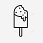 冰棒巧克力片冰激凌棒图标 免费下载 页面网页 平面电商 创意素材
