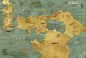 《冰与火之歌》的世界地图  小说《冰与火之歌》的架空世界。这个世界上有三块大陆，最西边的维斯特洛（Westeros），中部的厄索斯，南部的索斯罗斯。维斯特洛南部有小说故事主要发生地“七大王国”。维斯特洛与厄索斯由狭海隔绝。（原图：9000×6050，9.06MB，网盘地址：http://pan.baidu.com/s/1hqBTUIC）
---------------------------------------
我在使用【率叶插件】，一个让花瓣网”好用100倍“的浏览器插件，你也来吧！
> ht