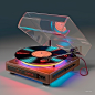 AI绘画_Prompts_SixBro_A_modern_vinyl_turntable_finely_rendered_in_3D.colorful__9aabfebd-6b89-47ec-bb24-f23b69e9e94a_xpanx.com