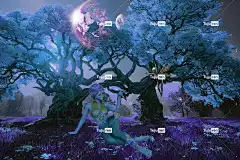 抽象的 3D 艺术 艺术 新世界 背景 3D 壁纸 幻想 爆炸