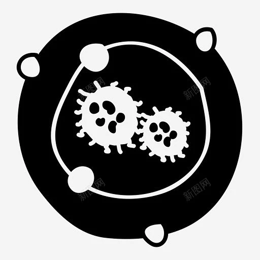 癌症癌细胞疾病 UI图标 设计图片 免费下载 页面网页 平面电商 创意素材-花瓣网