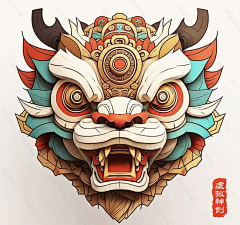 一团乱麻采集到国潮