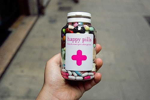 Happy pills，不开心的时候来一...