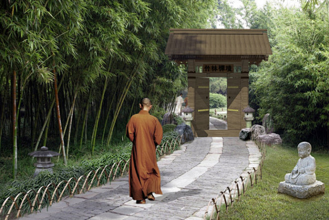竹林禅境