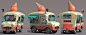 Ice Cream Truck, nikie monteleone : Personal project modeled in Maya, textured in Substance Painter & photoshop and rendered in Arnold. Thanks for stopping by!
