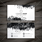 Grunge 飞溅名片#名片设计##名片##business card##商务名片##设计素材##矢量图##EPS##礼品卡# #横幅名片# #卡片设计# #会员卡设计素材# #设计感# #公司名片# #创意名片#