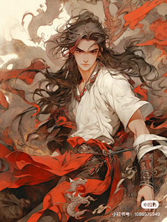 后天摆烂躺平采集到古风【男】