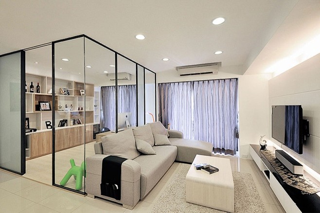 咏日光 享设计 86平米现代简约两居室