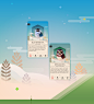 Owls Go Twit Twoo : A concept page to introduce those owl friends.
