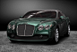 Green Bentley Continental #豪车#