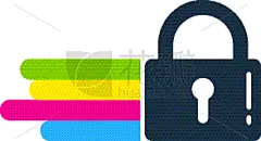 涂料,品牌名称,图标,上锁,商务,安全,模板,蜘蛛网,设计,喷