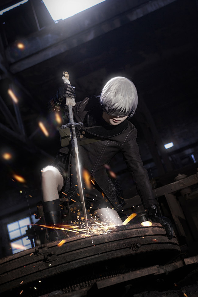 尼尔:机械纪元 9S cosplay |...