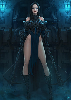 燃23采集到原画·女