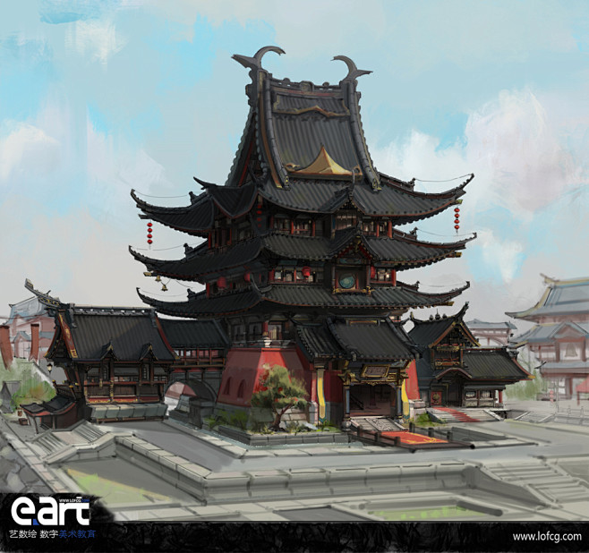 艺数绘特训班场景作品