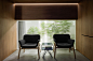 室内设计·空间感·椅子·玻璃·半透·绿植·内庭
