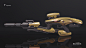 Destiny Weapons, Mark Van Haitsma : Here are all the guns I had the pleasure of working on for Destiny 1 and 2 during my time at Bungie. 
It was an amazing experience and I had the opportunity to work with many incredible artists.
I look back with fond me